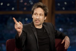 David Duchovny-"Late Late" Show with Craig Ferguson, at CBS Television City in Los Angeles, 01/12/2011